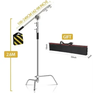 Light Stand Extension Rod Kit