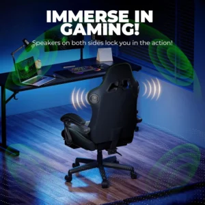 ACE-PRO Music Gaming Chair w/ Built-In Speakers