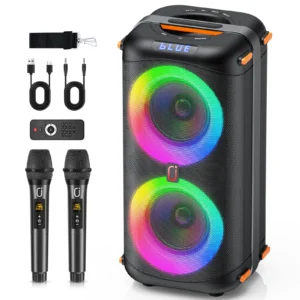 T27 Wireless Bluetooth Speaker, Karaoke Machine