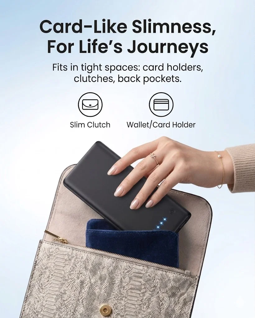 Pocket Travel Power Bank 8000mAh - Image 4