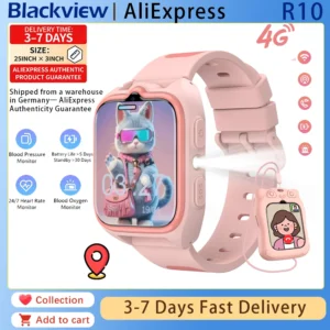 Blackview Z30 Kids Smart Watch Waterproof Video Monitor Tracker 4G Call SOS GPS Location