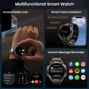 KOSPET TANK T3 Ultra 2 GPS Smart Watches Men - Thumbnail Image 5