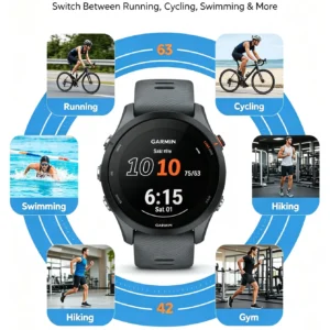 Garmin Forerunner 255 46mm Sports Smartwatch - Thumbnail Image 8