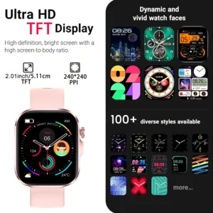 2026 New HD Full-Touch Smartwatch for Men and Women - Thumbnail Image 5