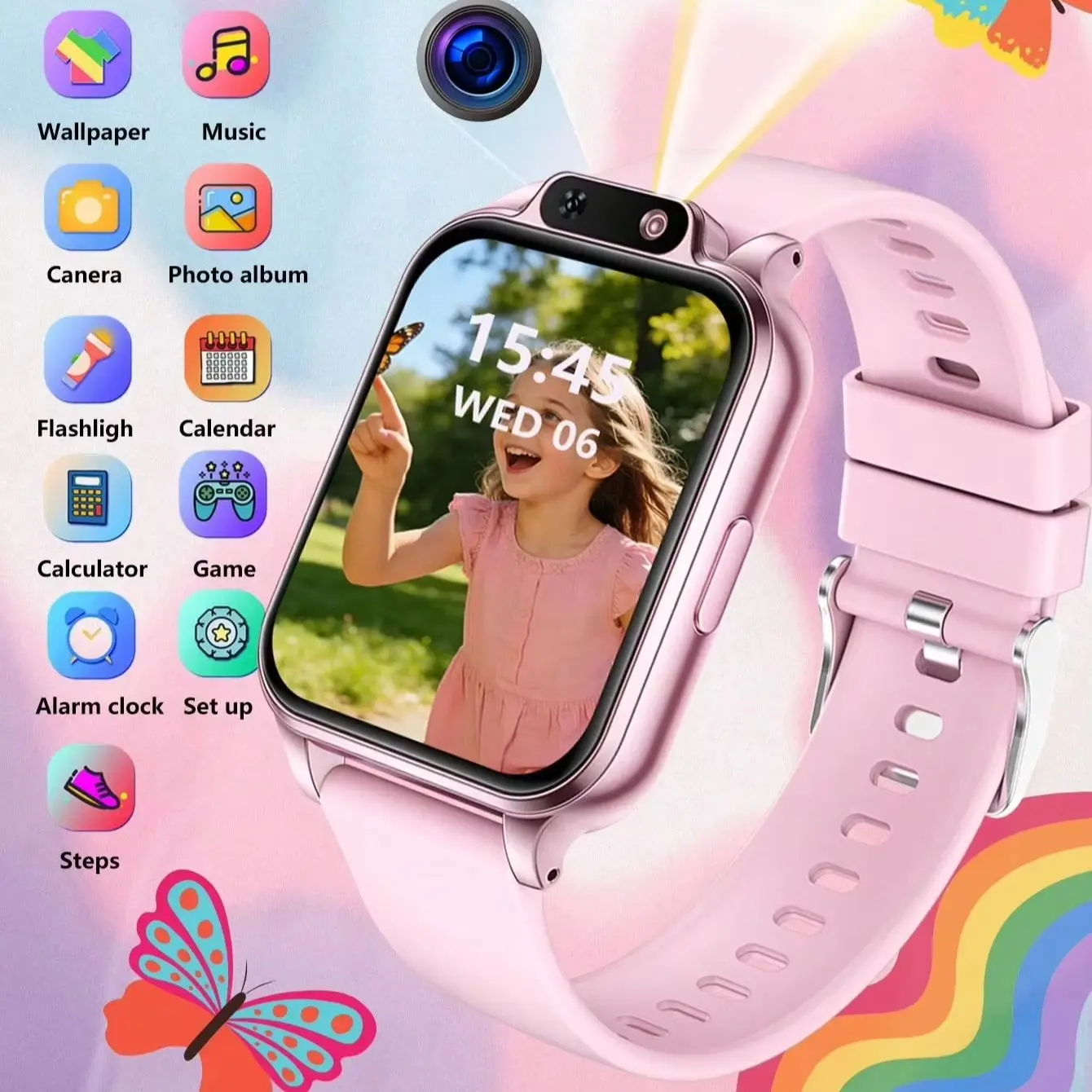 New High-Definition Touchscreen Smart Youngsters Watch - Image 8