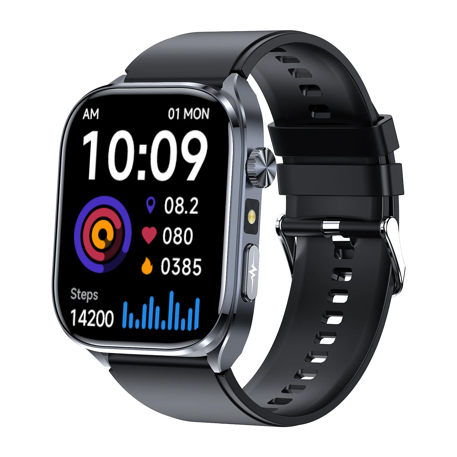 AI Smart Watch ECG Heart Health Analysis Blood Lipid & Pressure Monitoring BT Call Feature Health Fitness Tracker Flashlight - Image 8