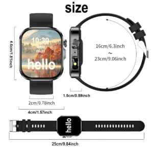 2026 New HD Full-Touch Smartwatch for Men and Women - Thumbnail Image 6
