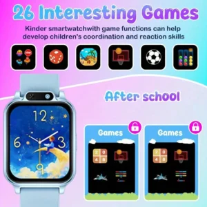 New High-Definition Touchscreen Smart Youngsters Watch - Thumbnail Image 3