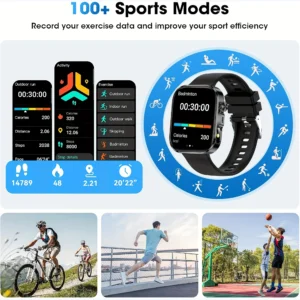 2026 New HD Full-Touch Smartwatch for Men and Women - Thumbnail Image 4