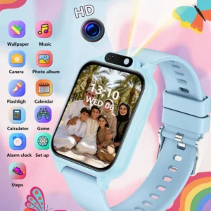 New High-Definition Touchscreen Smart Youngsters Watch - Thumbnail Image 11