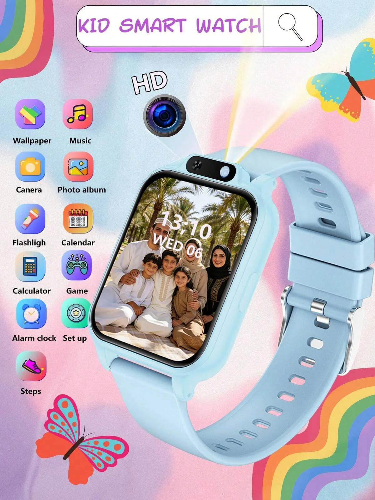 New High-Definition Touchscreen Smart Youngsters Watch - Image 11