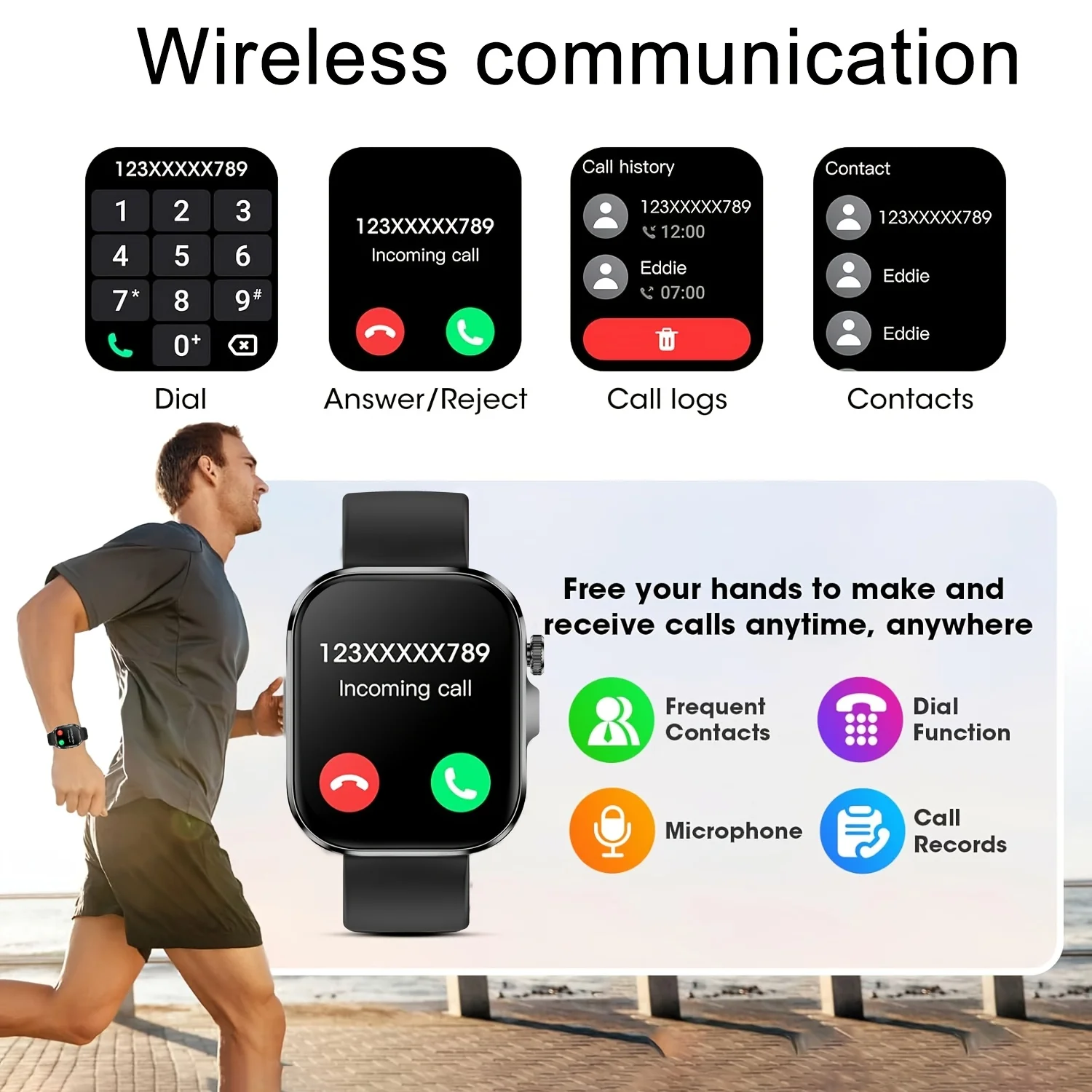 2026 New HD Full-Touch Smartwatch for Men and Women - Image 2