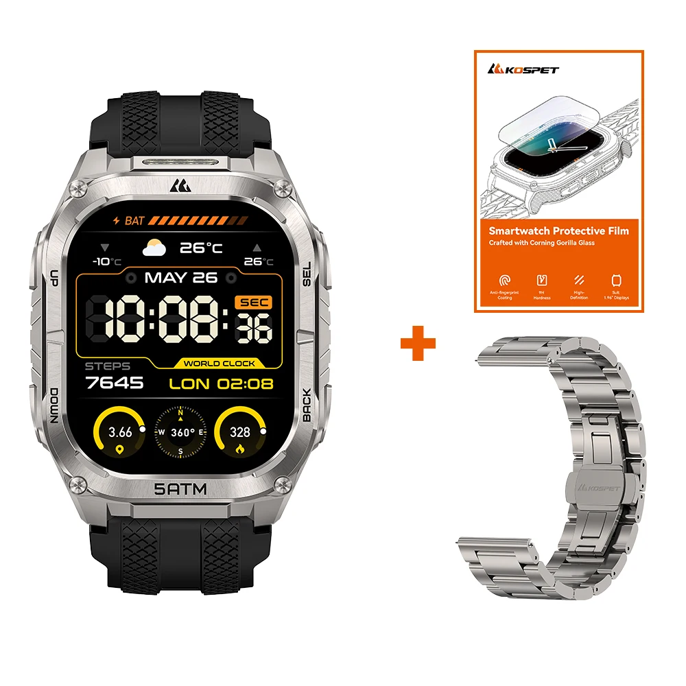 KOSPET ORB 2 Rugged Smartwatch for Men - Image 10