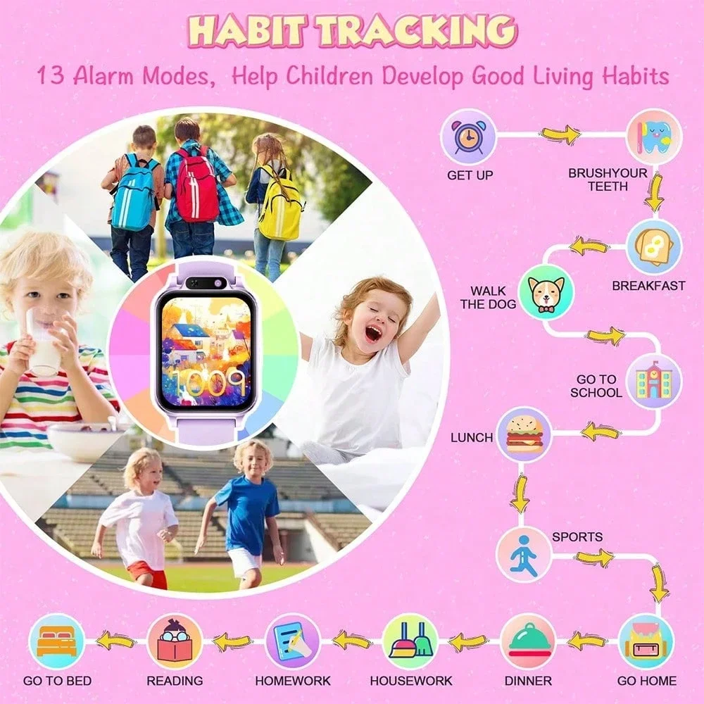 New High-Definition Touchscreen Smart Youngsters Watch - Image 5
