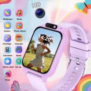 New High-Definition Touchscreen Smart Youngsters Watch - Thumbnail Image 9
