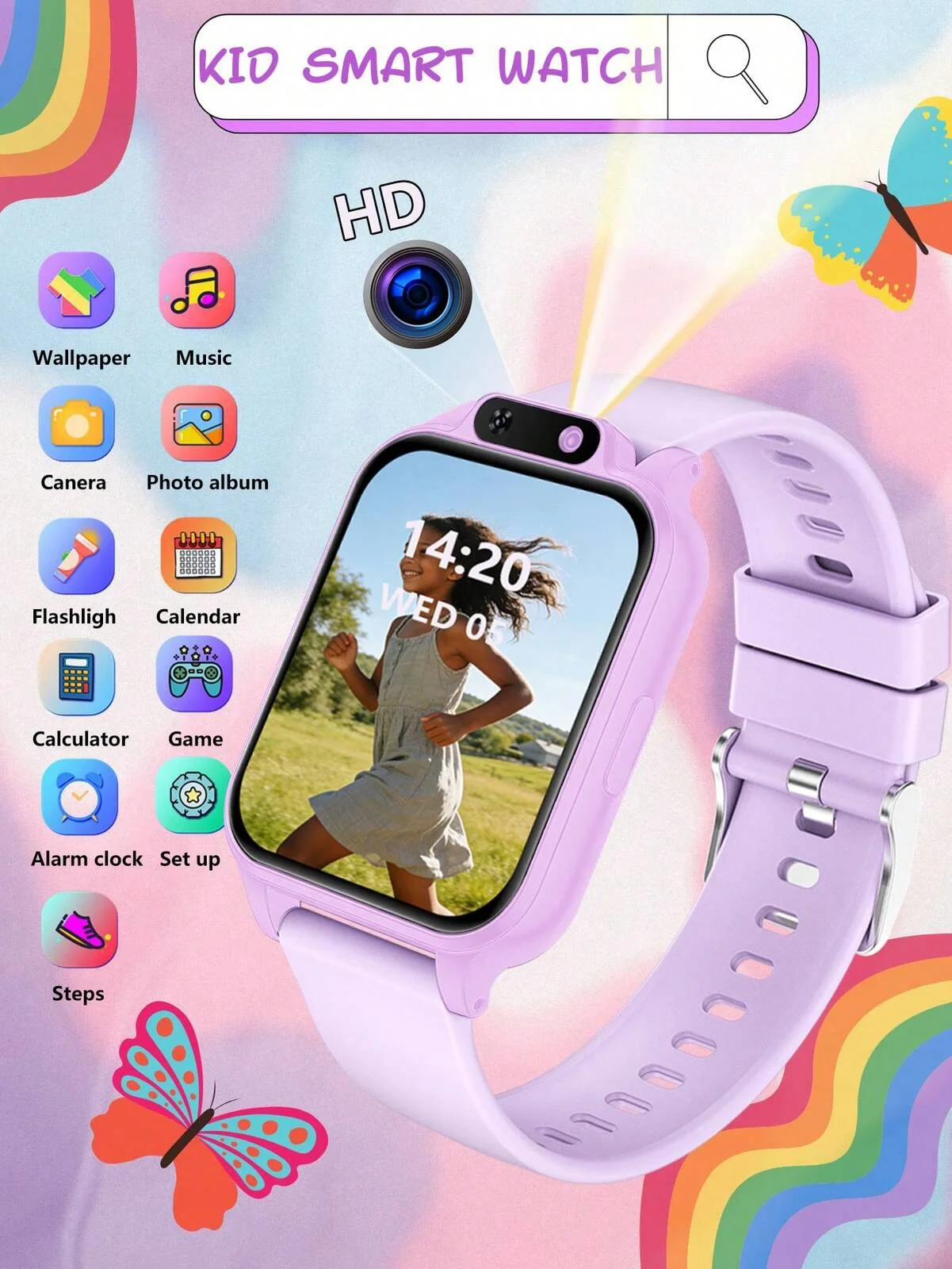 New High-Definition Touchscreen Smart Youngsters Watch - Image 9