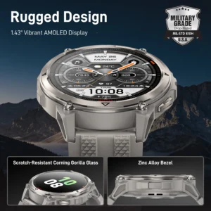 KOSPET ORB 2 Rugged Smartwatch for Men - Thumbnail Image 2